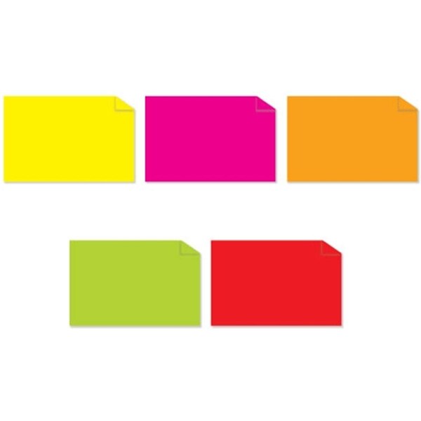 Bondad 2 x 3 in. Fluorescent Packs Inventory Rectangle Labels, 5000PK BO2536825 - main